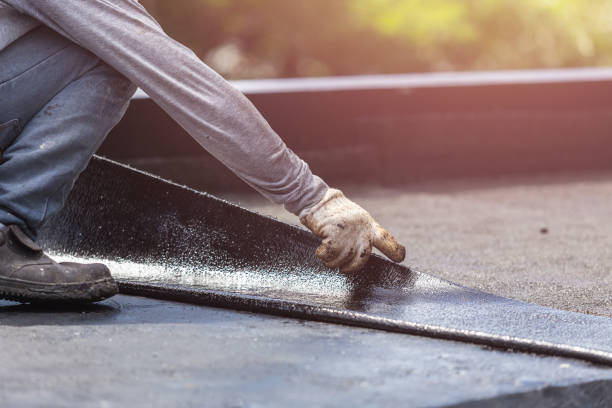 Professional Basement Waterproofing technician working in Meridianville, AL